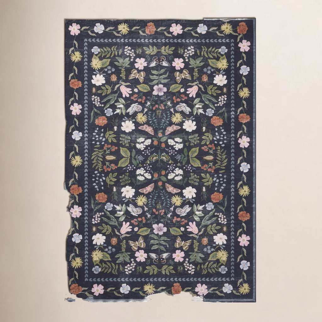 Canopy Black Area Rug