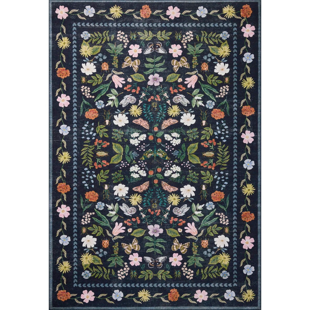 Canopy Black Area Rug